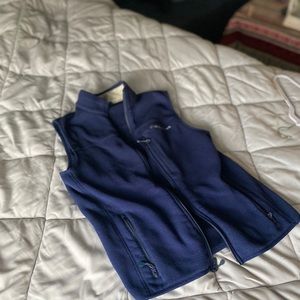 mens vineyard vines vest size small navy color